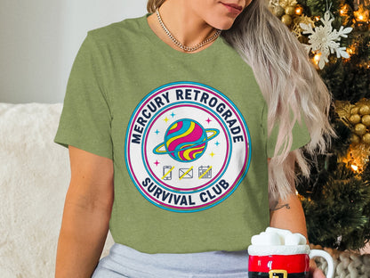 Mercury Retrograde Survival Club T-Shirt