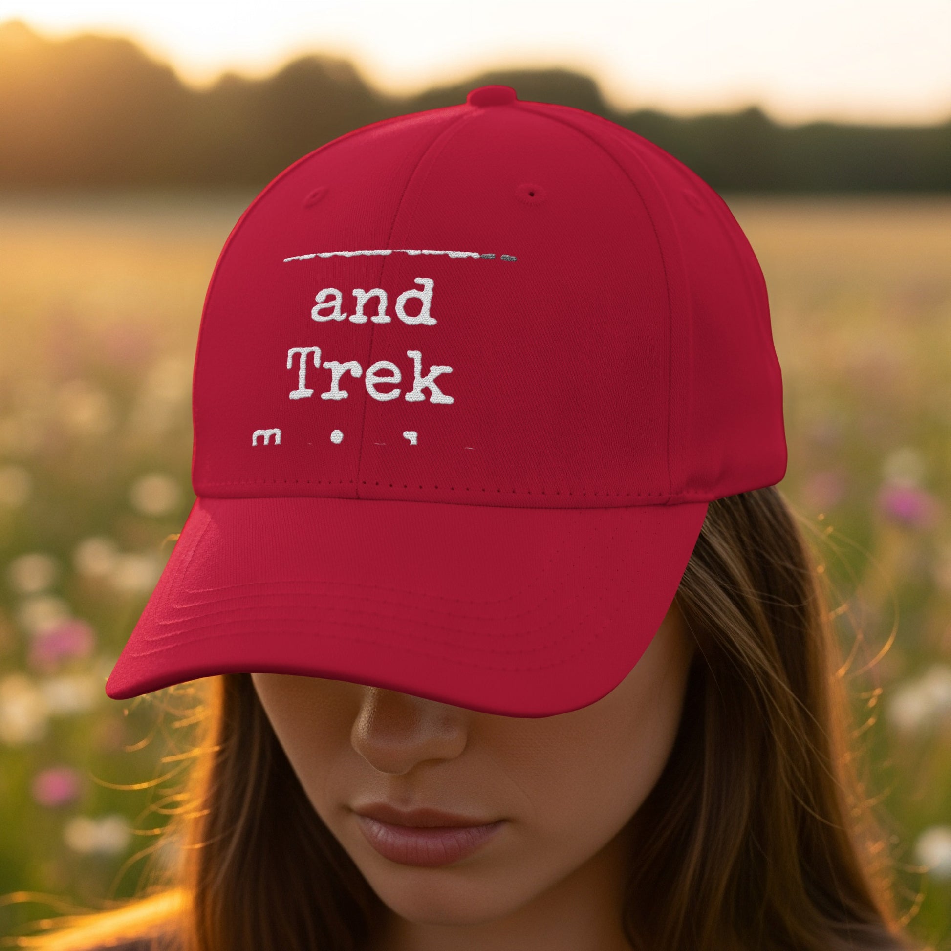 Adventure Enthusiast Red Hat Trendy Accessory