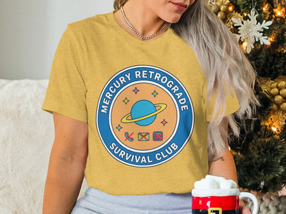 Mercury Retrograde Survival Club T-shirt