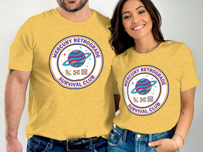 Mercury Retrograde Survival Club Graphic Tee