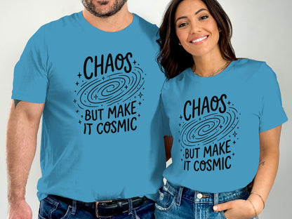 Chaos But Make It Cosmic T-Shirt for Casual Styling
