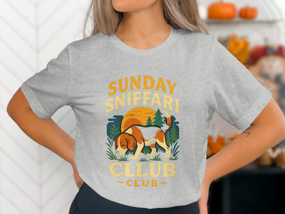 Sunday Sniffari Cllub Club t-shirt product type