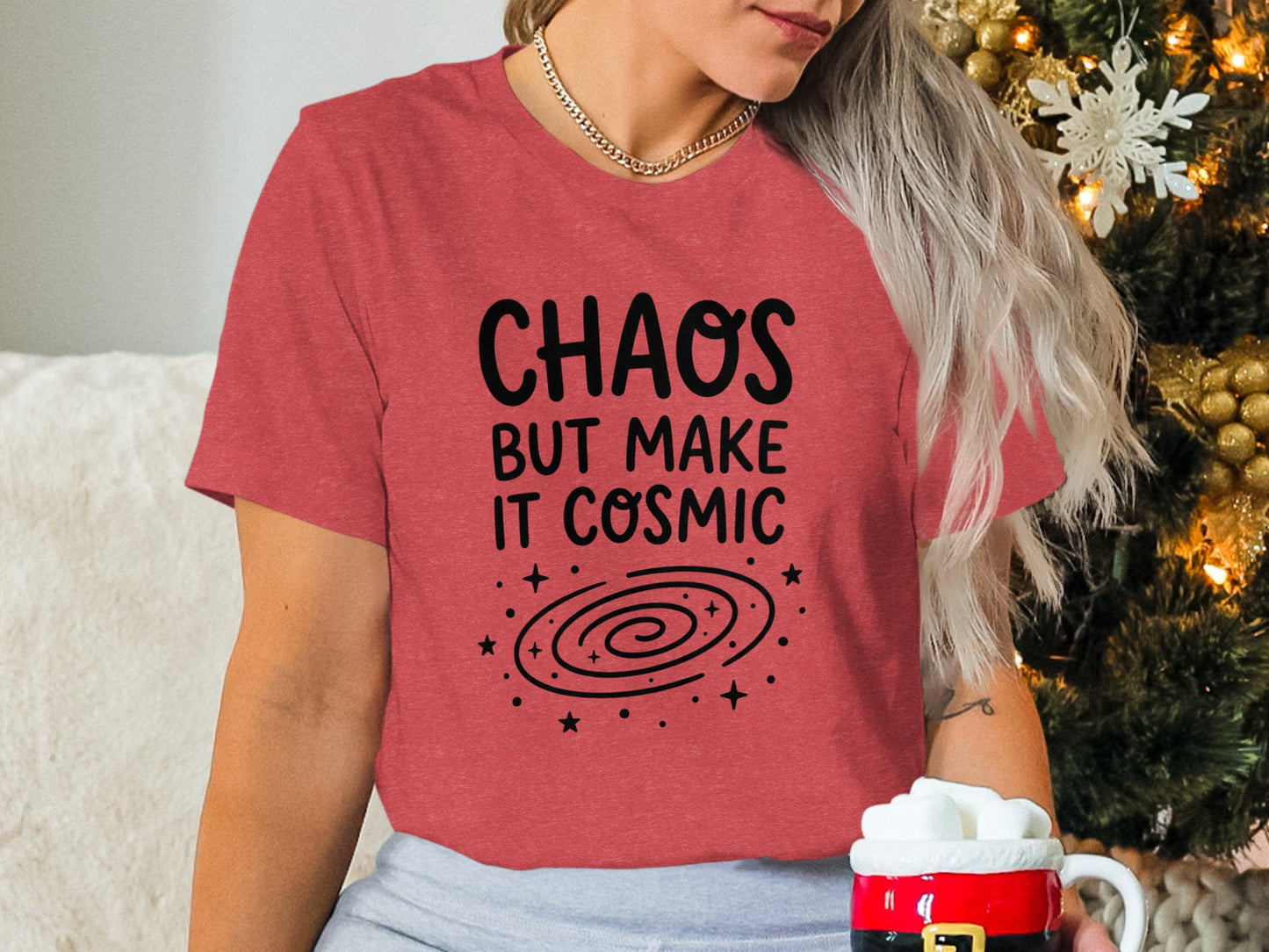 Chaos But Make It Cosmic Short Sleeve Tee