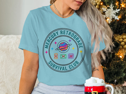 Mercury Retrograde Survival Club Graphic Shirt