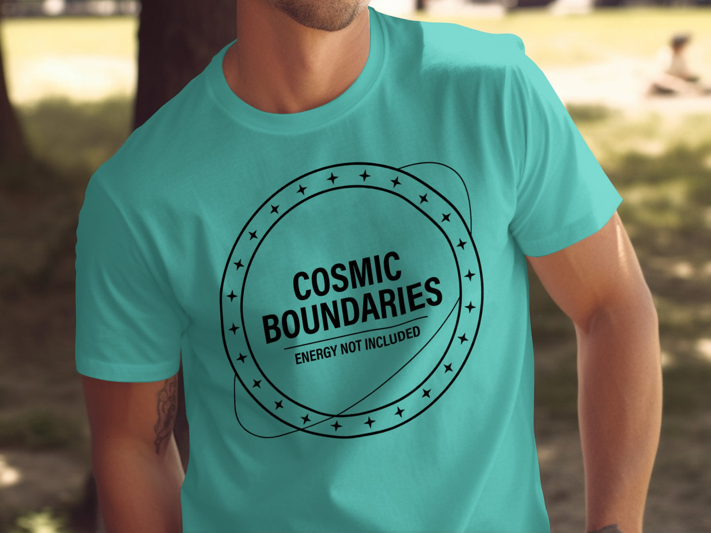 Cosmic Boundaries Energy Not Included T-Shirt
