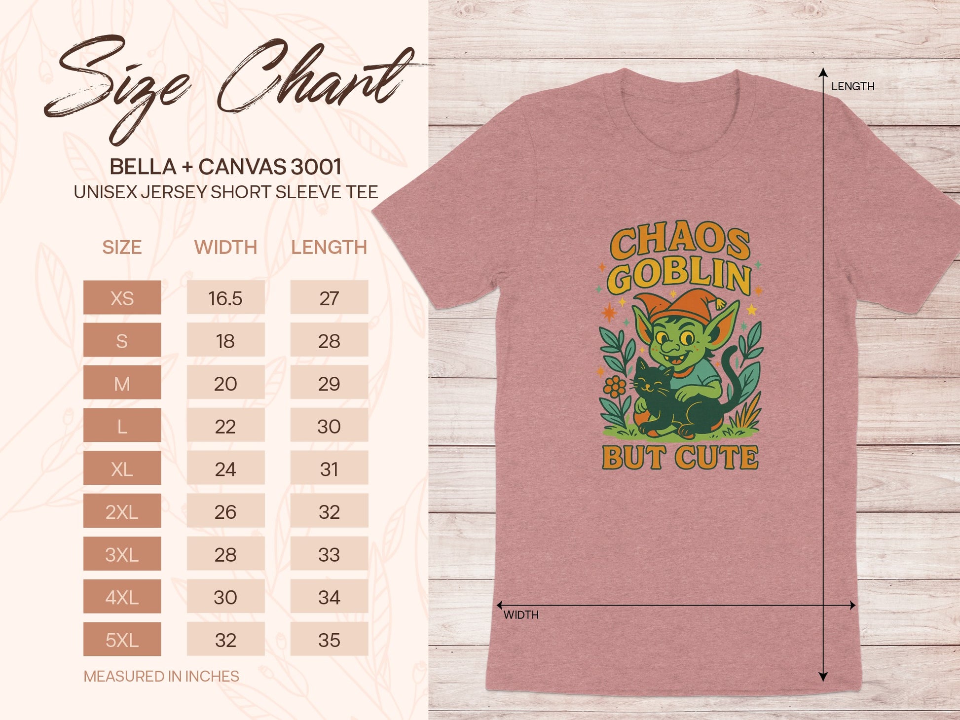Chaos Goblin But Cute Graphic Tee product type