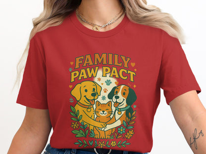 Family Paw Pact Graphic Tee product