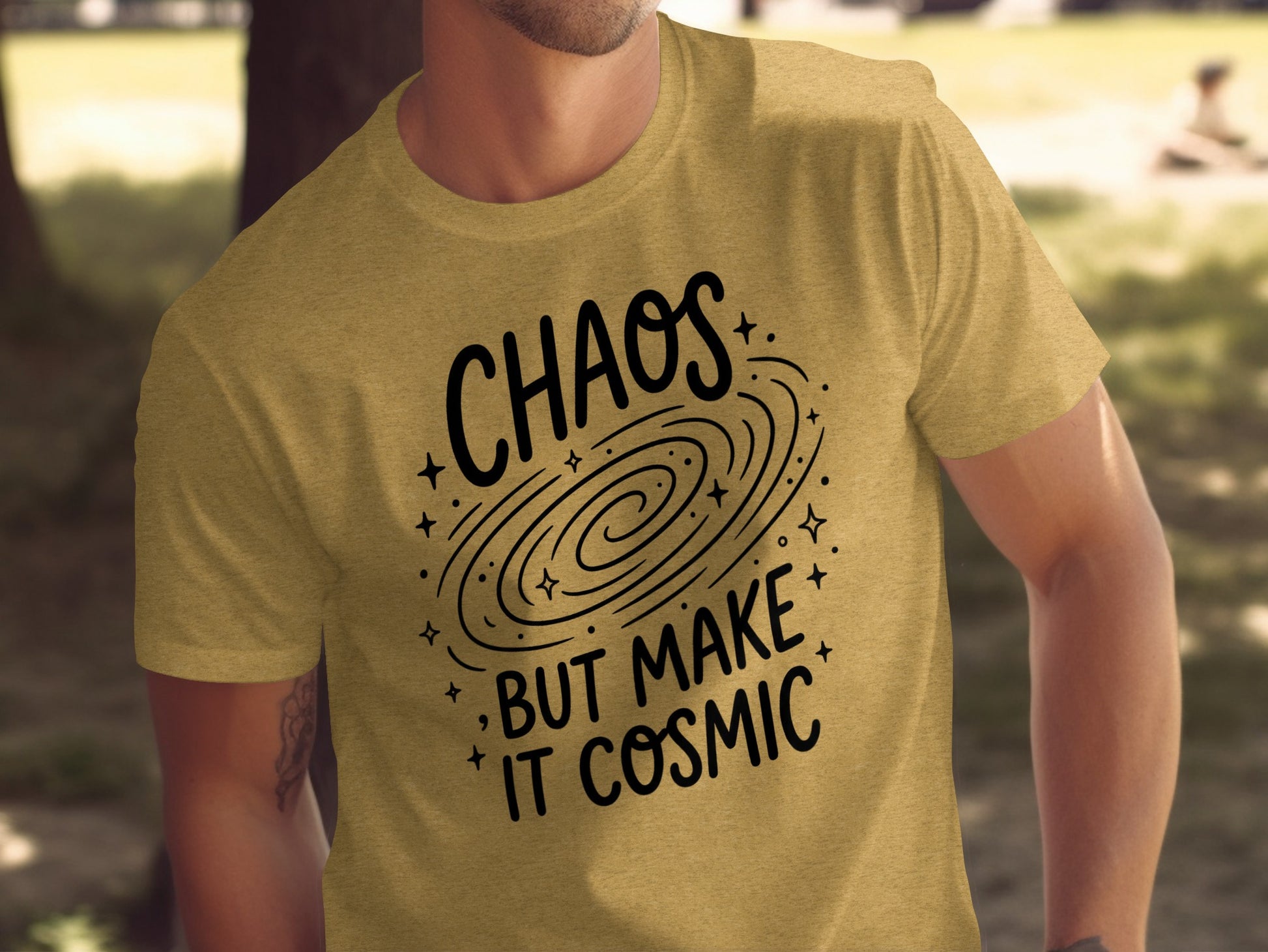 CHAOS BUT MAKE IT COSMIC Casual T-Shirt