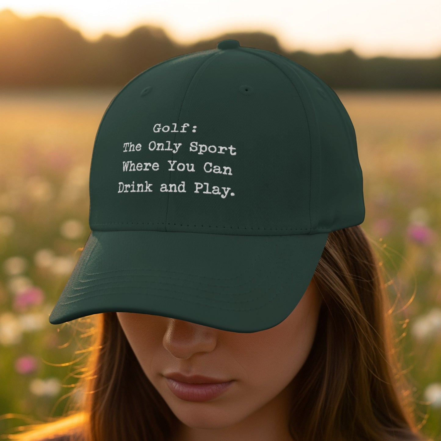 Golf Sport Drink and Play Funny Hat Product