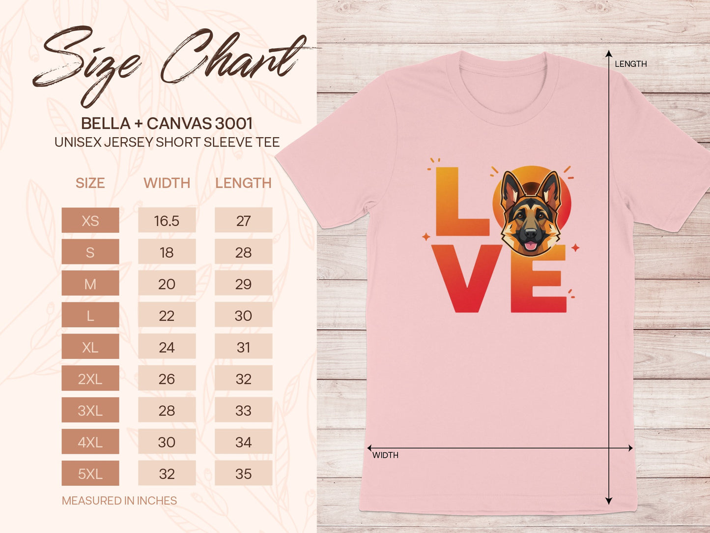 Love Dog Graphic Unisex Jersey Short Sleeve Tee product type