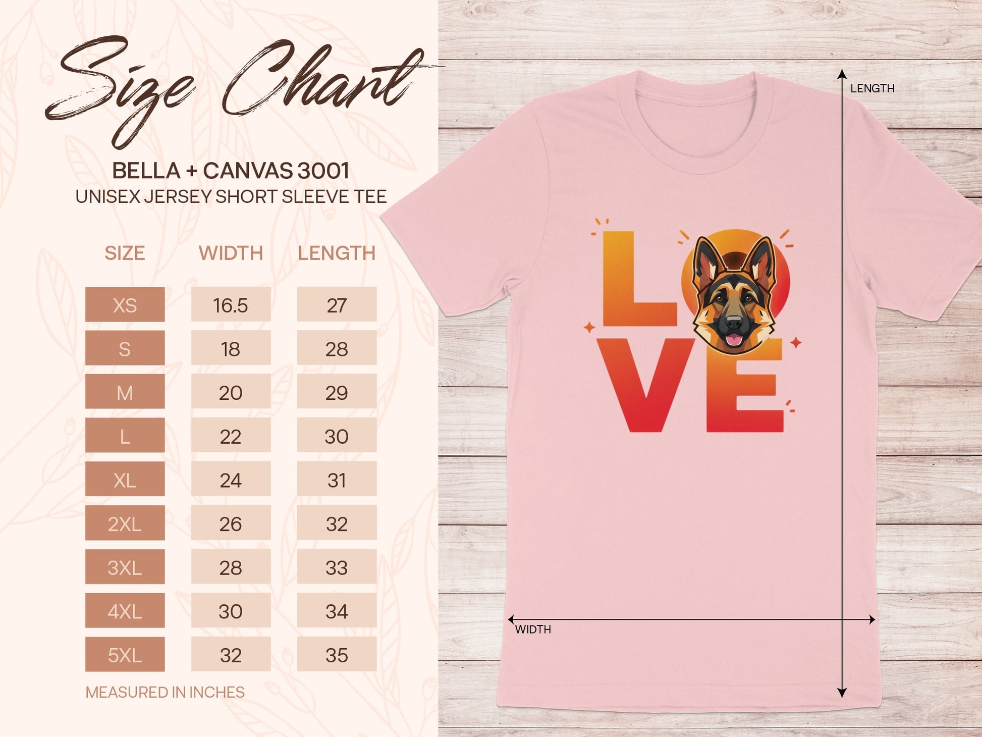 Love Dog Graphic Unisex Jersey Short Sleeve Tee product type