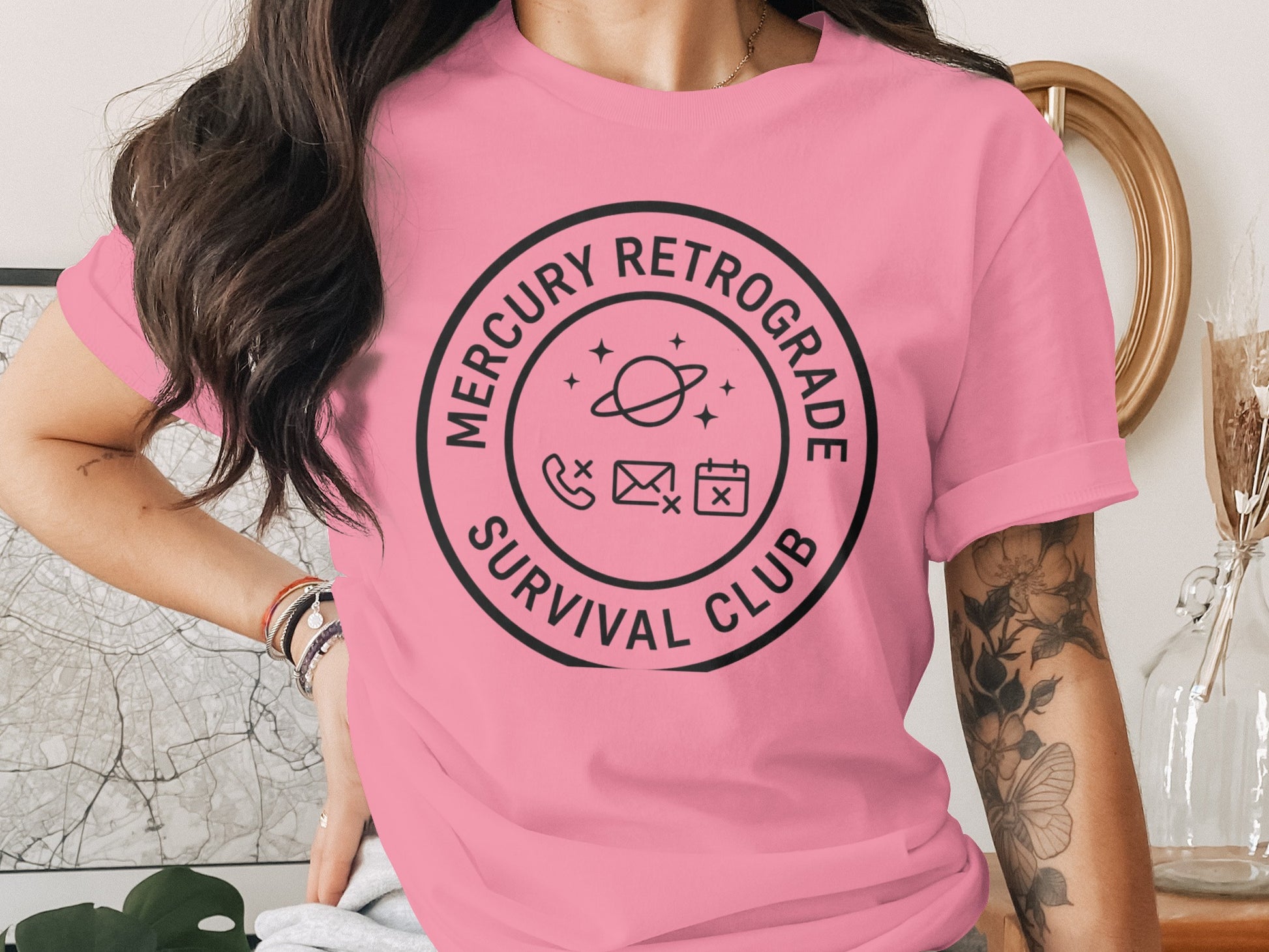 Mercury Retrograde Survival Club T-shirt