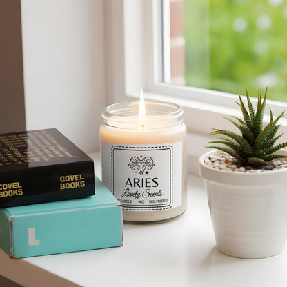 Aries Lovely Scents Eco-Friendly Candle Product