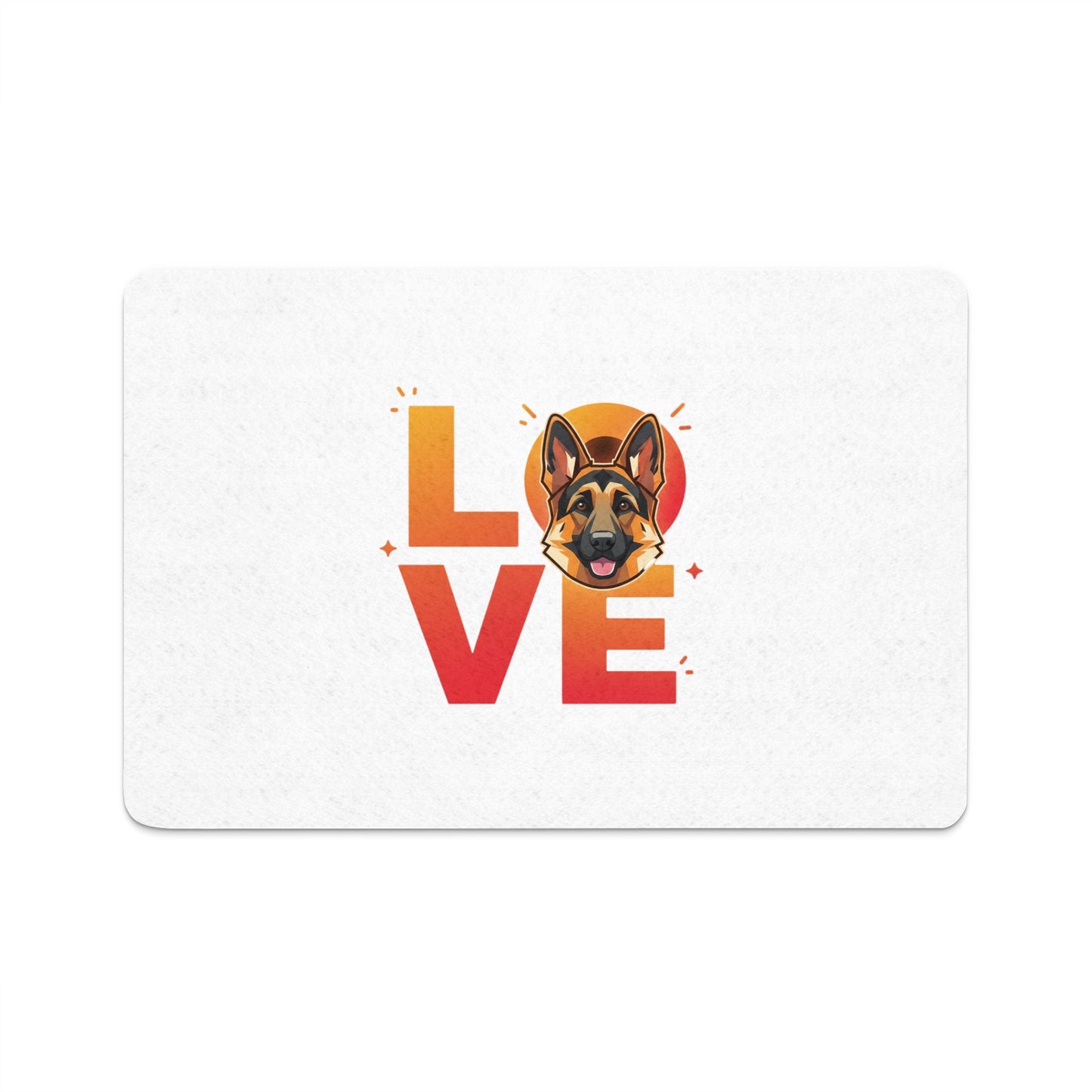German Shepherd Dog Love Graphic Image Design T-Shirts
