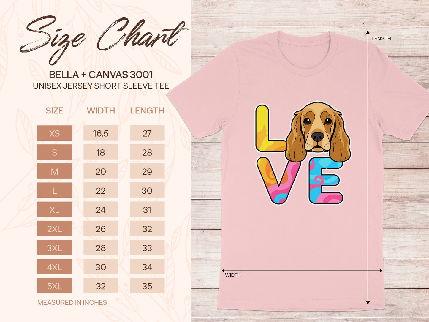 Love Dog Graphic Unisex Jersey Short Sleeve Tee product type