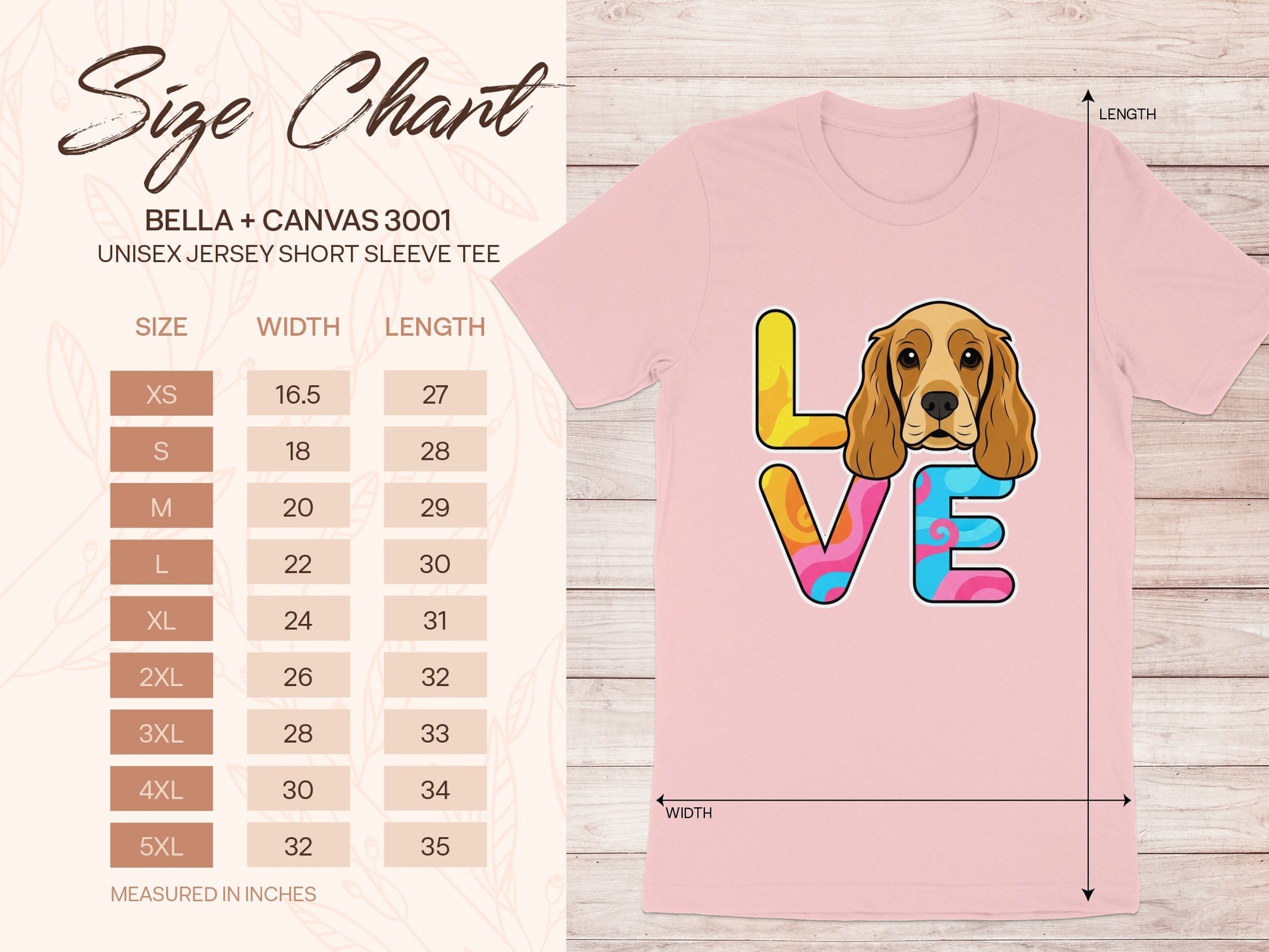 Love Dog Graphic Unisex Jersey Short Sleeve Tee product type