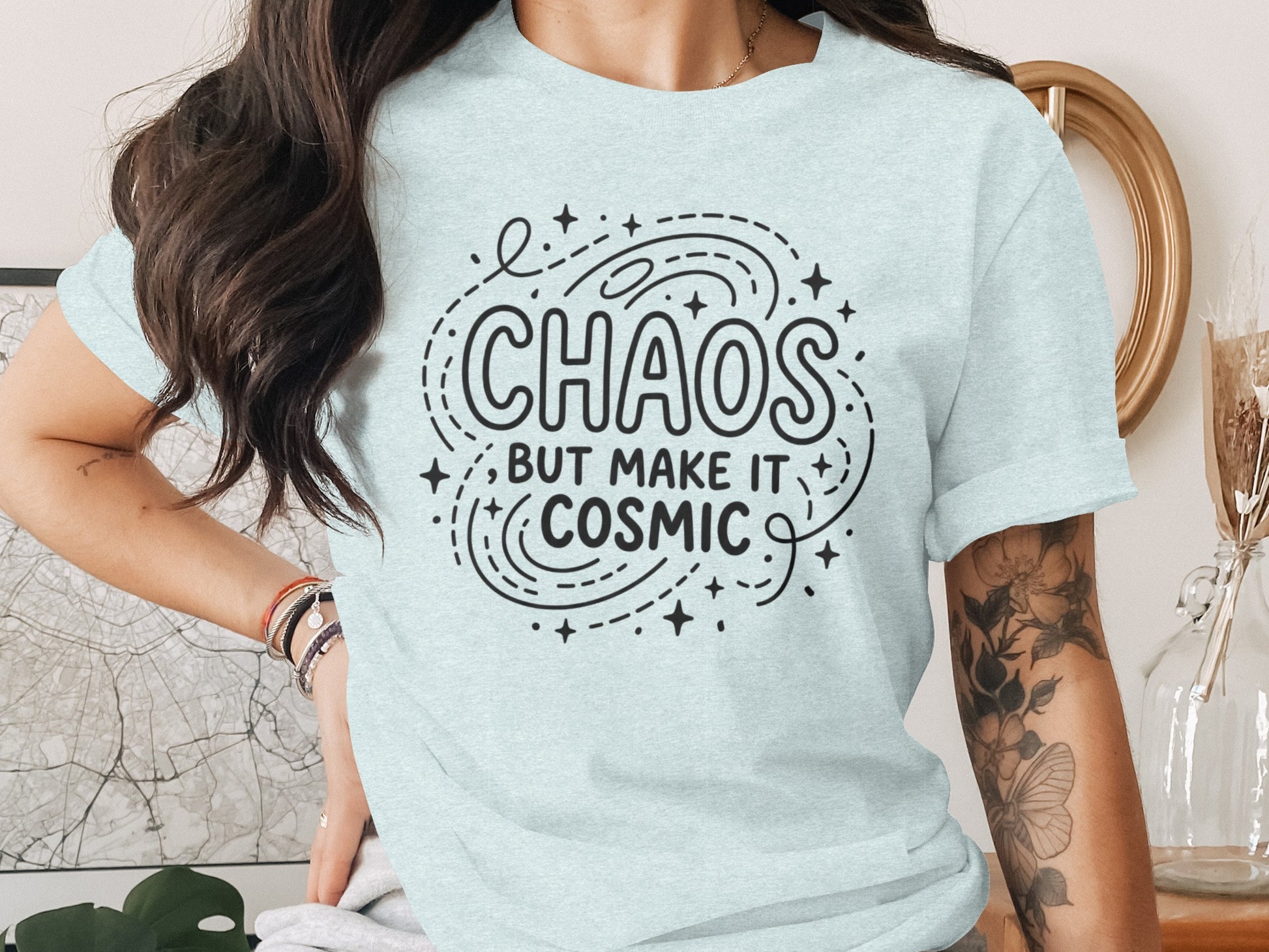 Chaos But Make It Cosmic T-Shirt Graphic Apparel