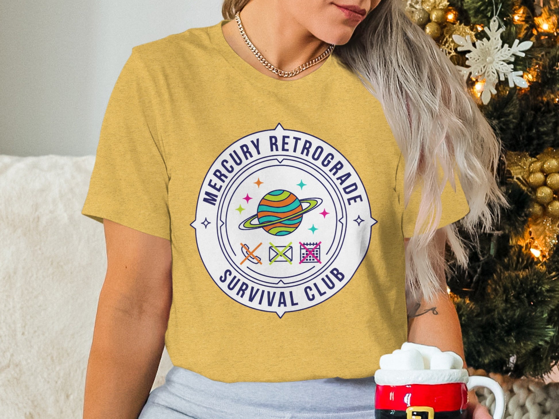Mercury Retrograde Survival Club T-shirt