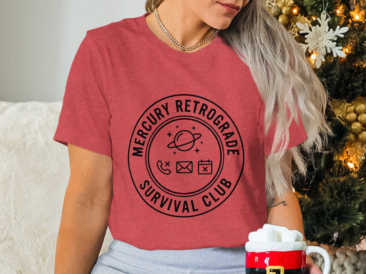 Mercury Retrograde Survival Club T-shirt