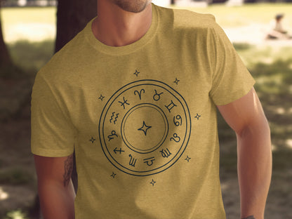 Zodiac Signs Shirt Cosmic Astrology Tee