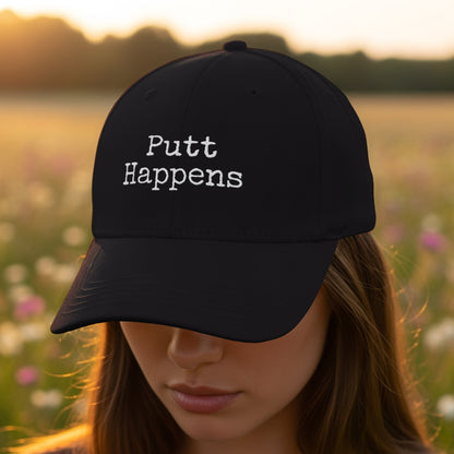 Putt Happens Women's Adjustable Outdoor Cap