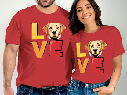 Love Labrador Dog Printed Graphic T-shirt product