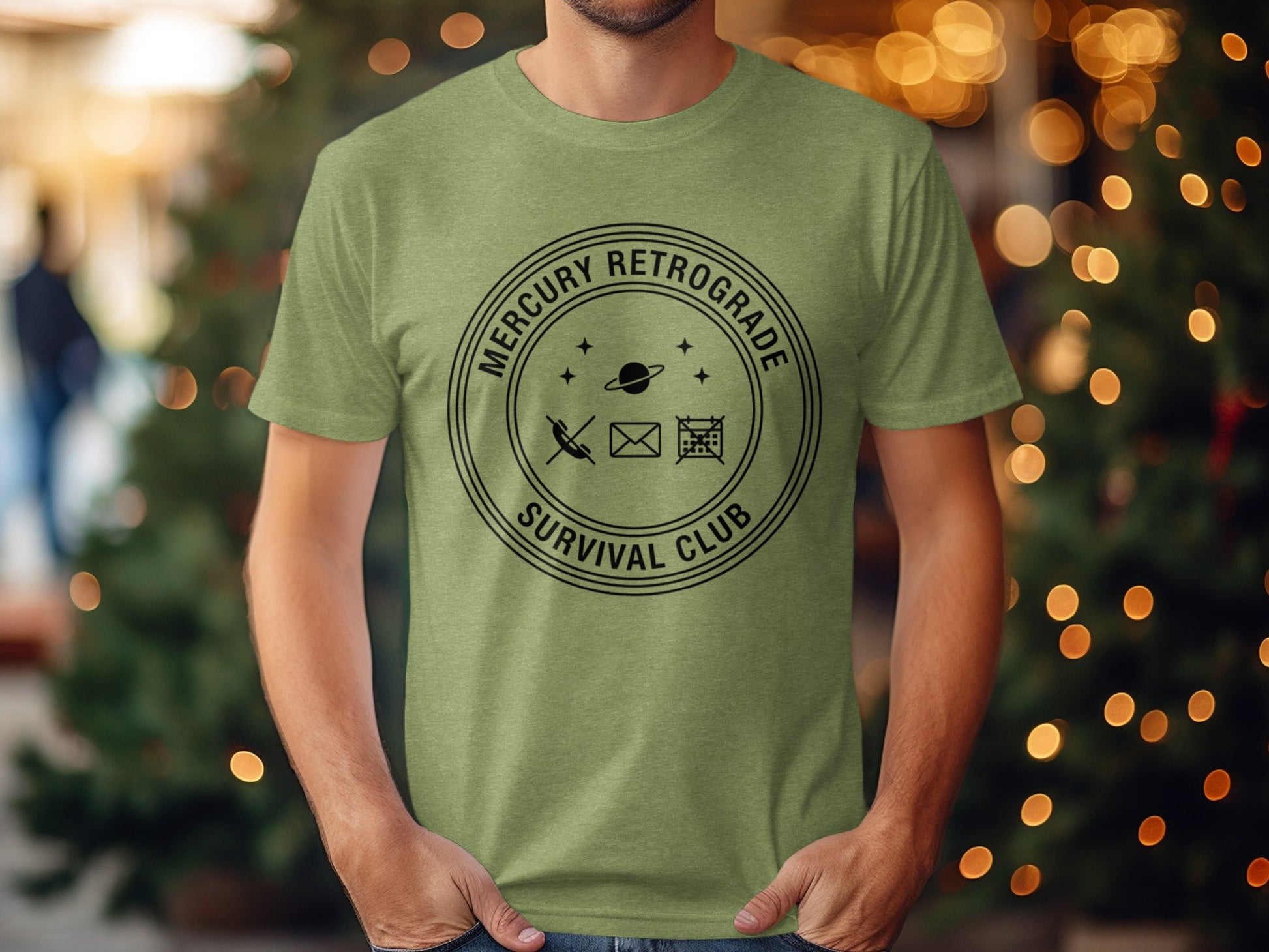 Mercury Retrograde Survival Club Fashion Tee