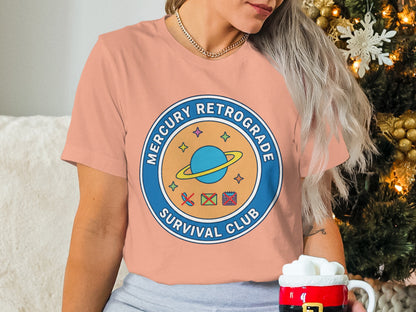 Mercury Retrograde Survival Club Graphic Shirt