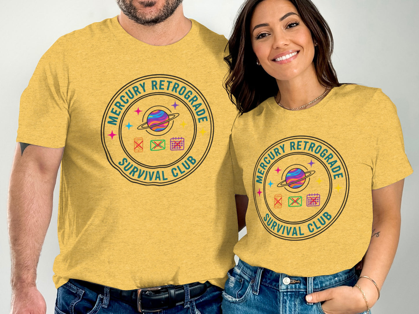 Mercury Retrograde Survival Club Fun T Shirt Product