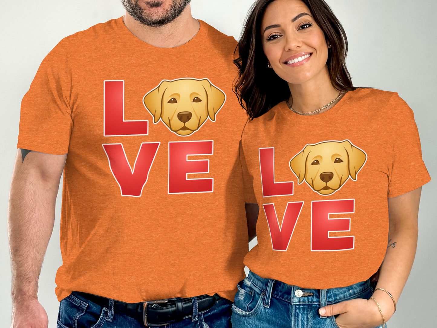 Labrador Dog Love Graphic for Dog Lovers T-Shirt