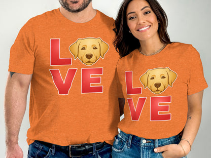 Labrador Dog Love Graphic for Dog Lovers T-Shirt